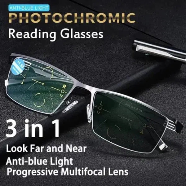 Screwless Foldable Blue Light Reading Glasses ā Ultralight Frame, Anti-Screen Strain, Unisex